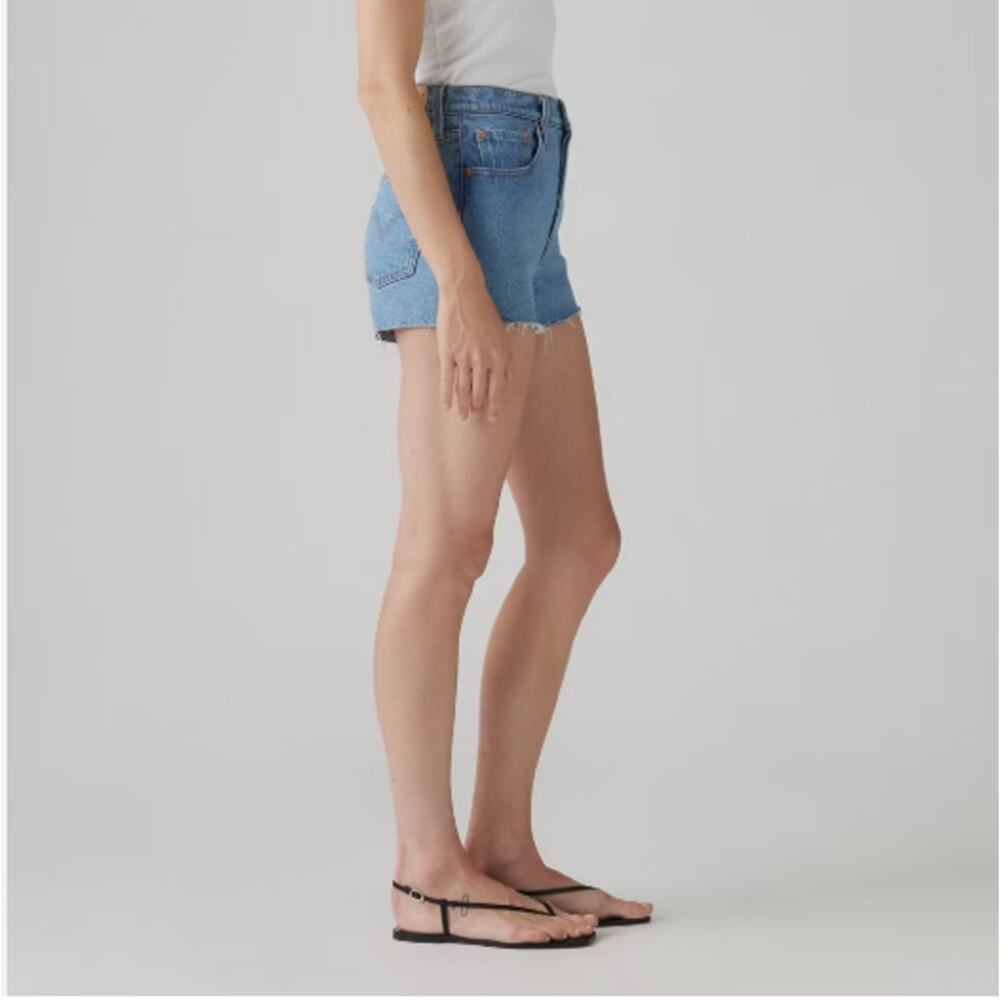 Levi's Women's 501 Original High-Rise Jean Stretch Shorts Sz 31 NWT